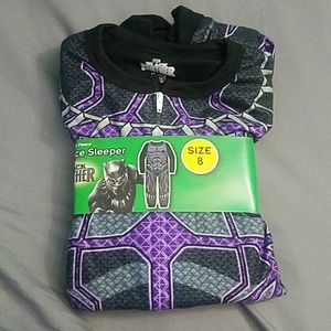 1- piece sleeper, black panther themed